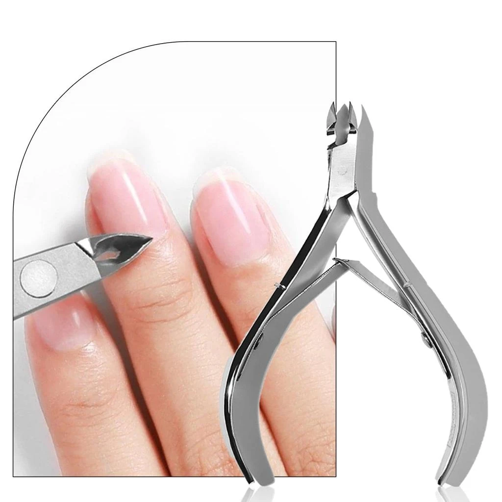 商品[国内直发] MODELONES|Professional Stainless Steel Nail Cuticle Nippers,价格¥60,第1张图片
