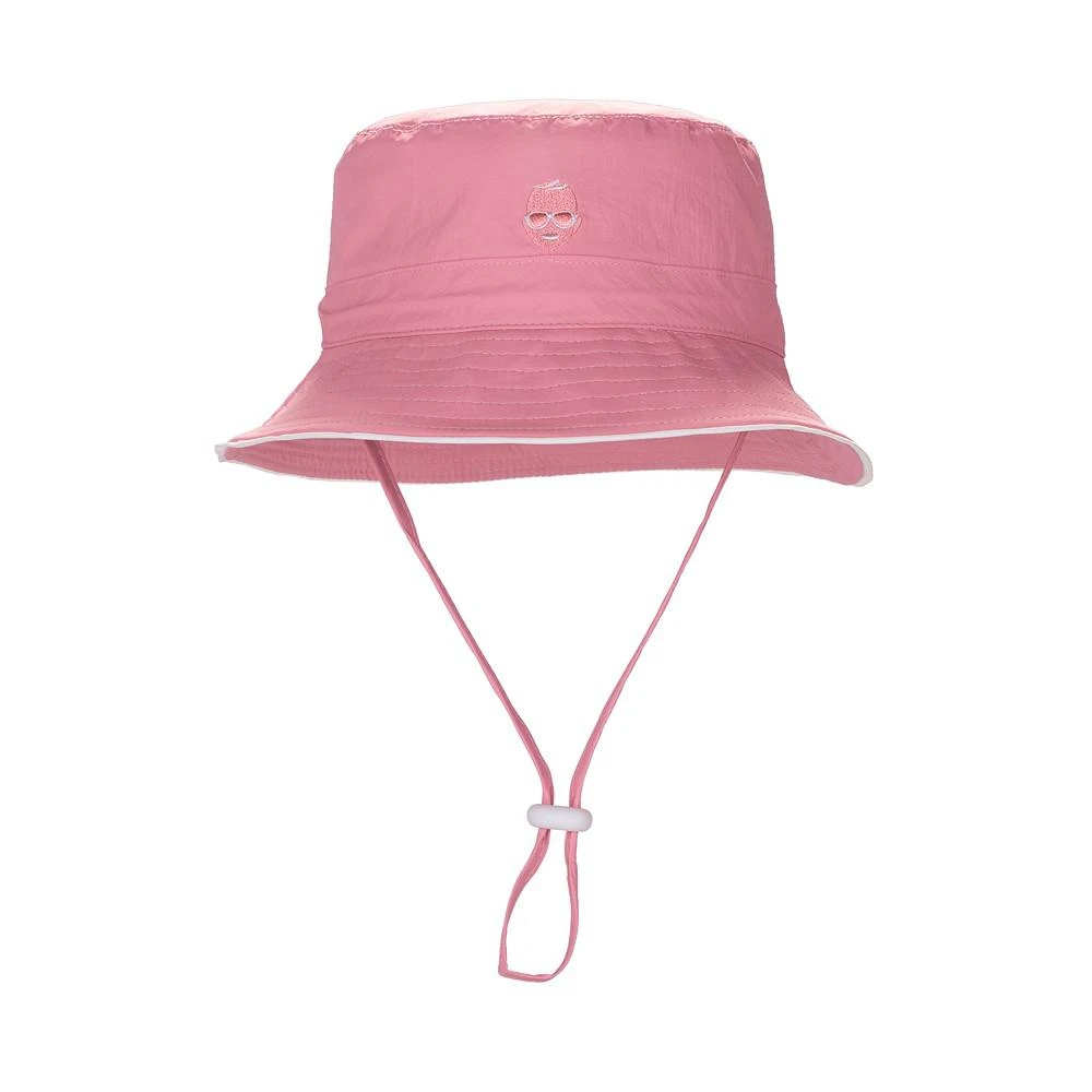 商品Babiators|Pink Sun Hat With White Trim,价格¥195,第1张图片