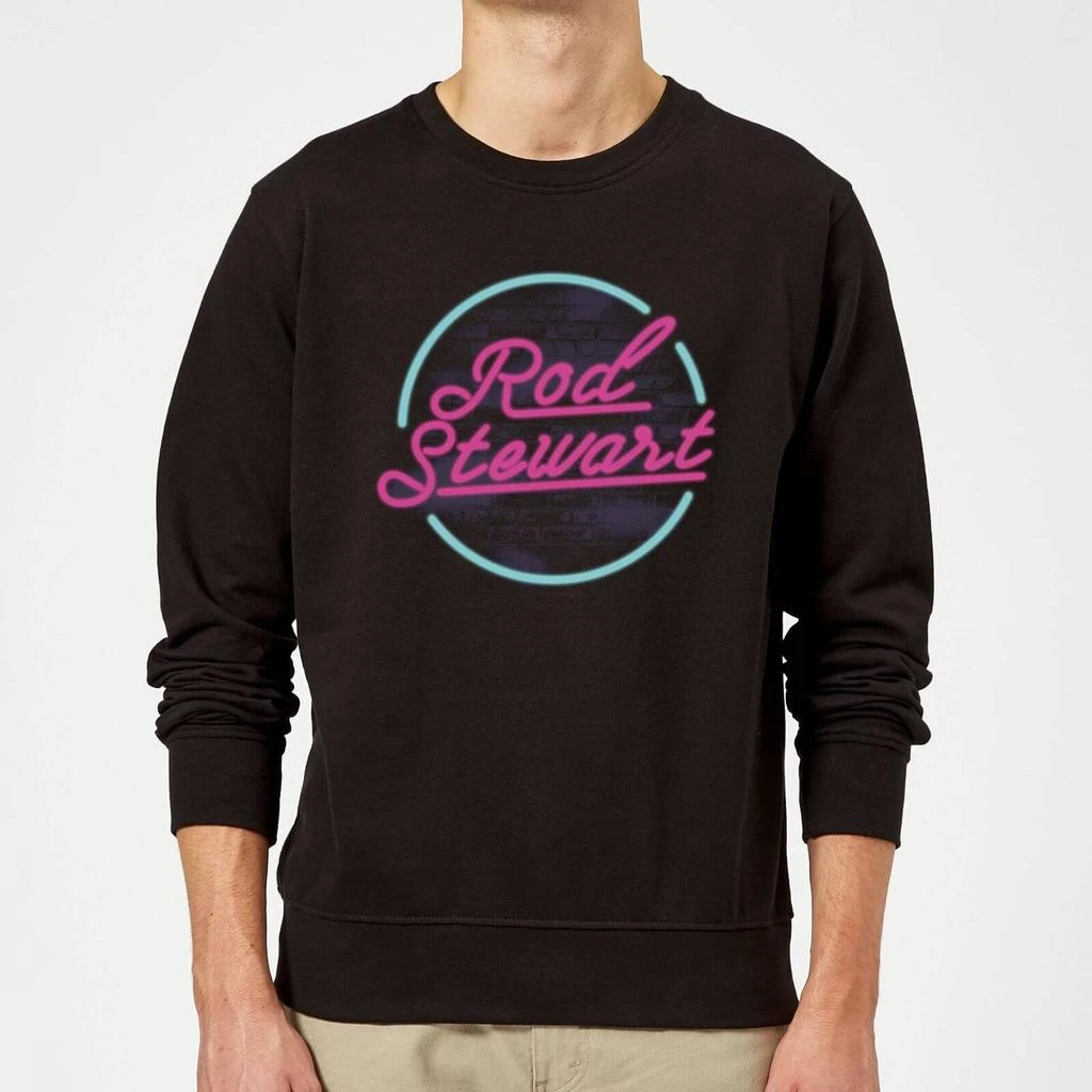 商品Original Hero|Rod Stewart Neon Sweatshirt - Black,价格¥326,第1张图片详细描述