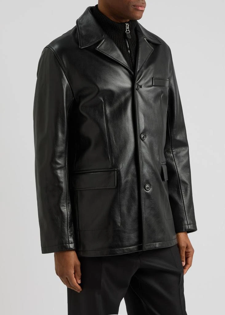 商品Our Legacy|Alley leather jacket,价格¥9962,第2张图片详细描述