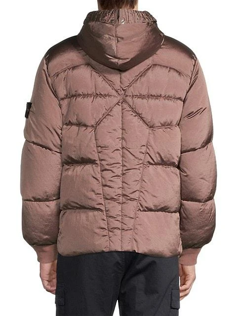 商品Stone Island|Nylon Hooded Down Jacket,价格¥5685,第5张图片详细描述