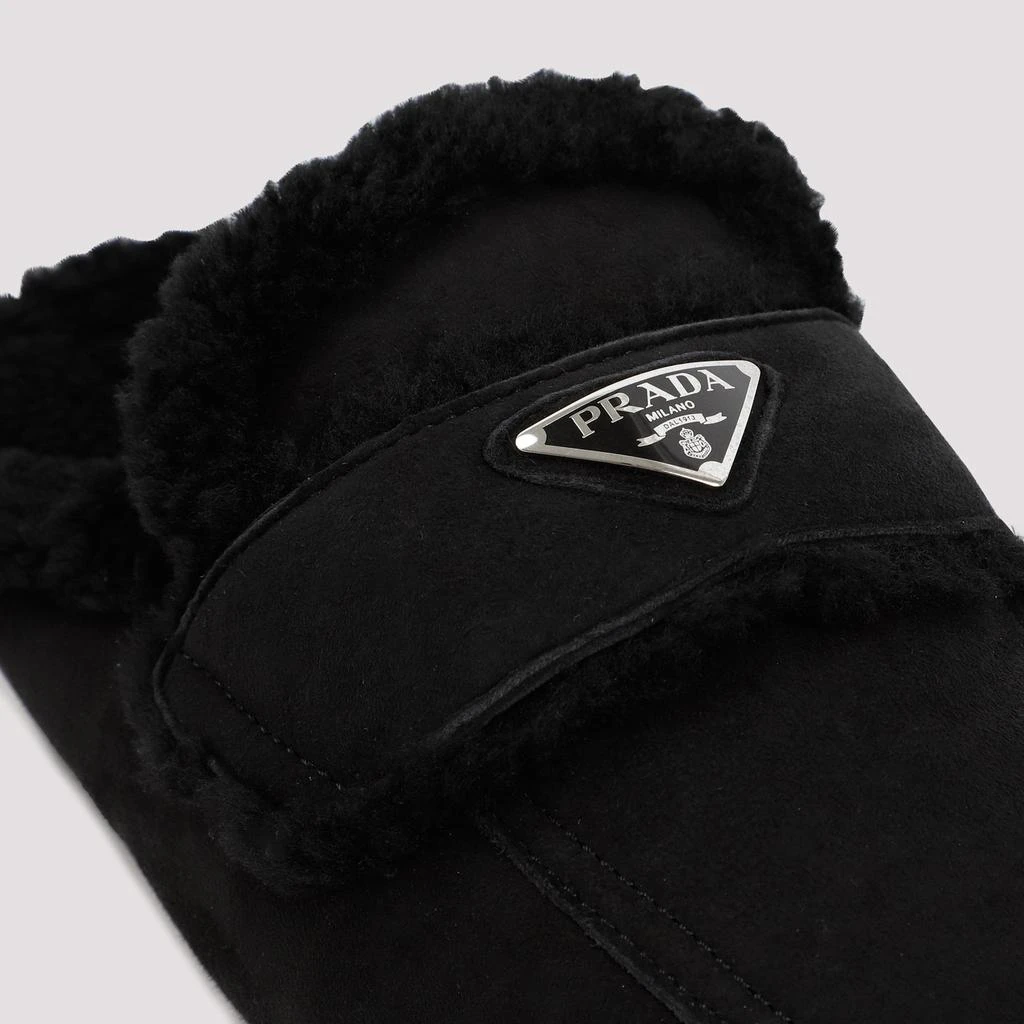 商品Prada|PRADA  SHEARLING SLIPPERS SHOES,价格¥6123,第4张图片详细描述