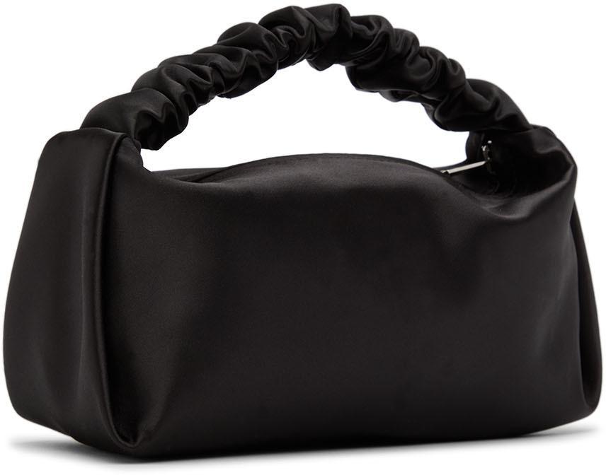 商品Alexander Wang|Black Mini Scrunchie Top Handle Bag,价格¥2623,第5张图片详细描述