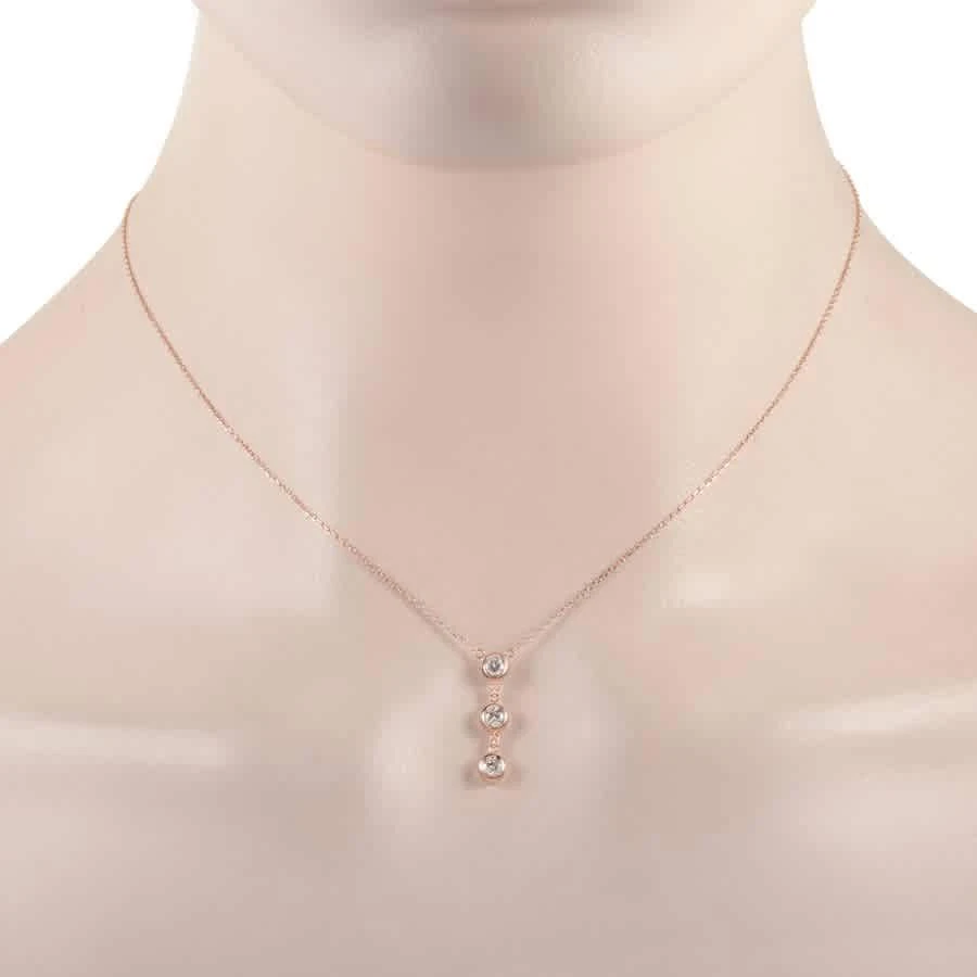 商品LB Exclusive|14K Rose Gold 0.35 ct Diamond Pendant Necklace,价格¥4418,第2张图片详细描述