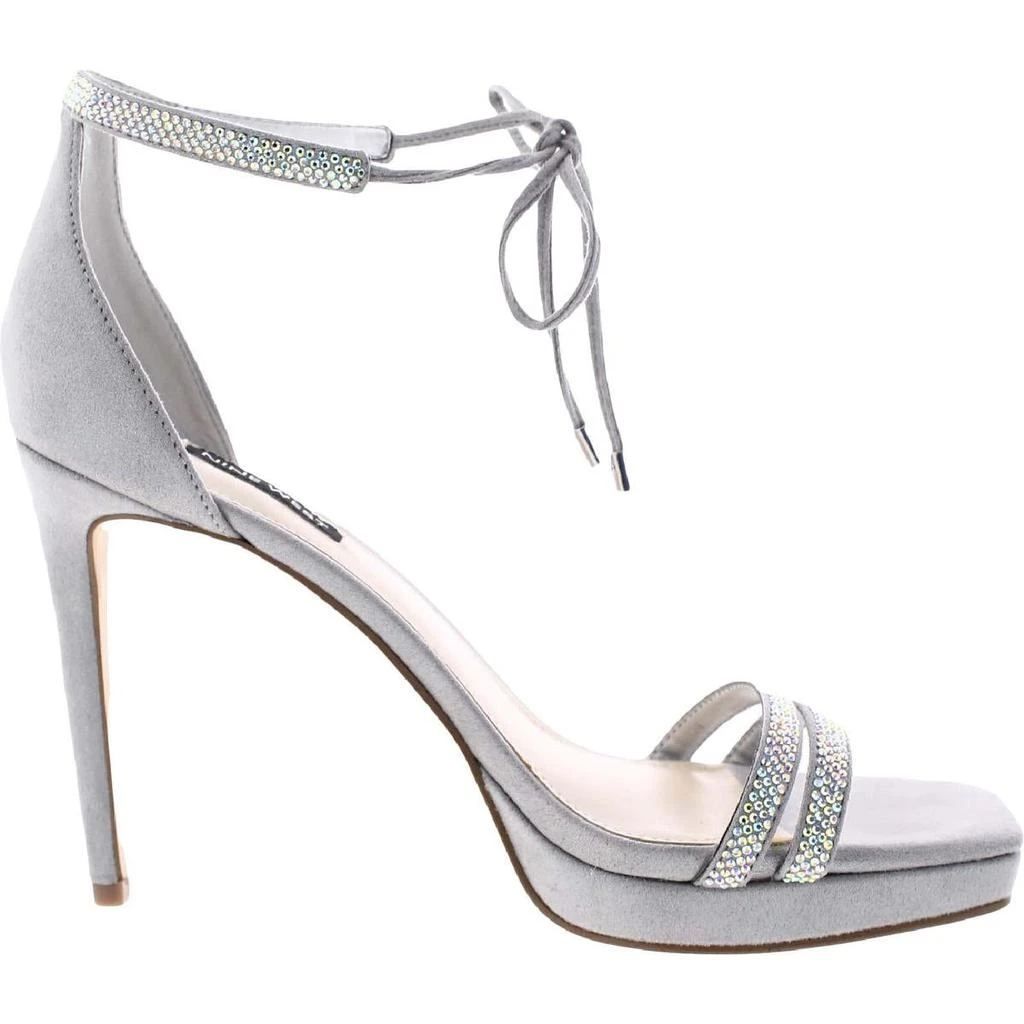 商品Nine West|Nine West Womens Zaedyn 2 Satin Ankle Strap Pumps,价格¥69,第2张图片详细描述
