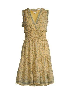 商品Max Studio|​Floral Tiered Day Dress,价格¥200,第3张图片详细描述