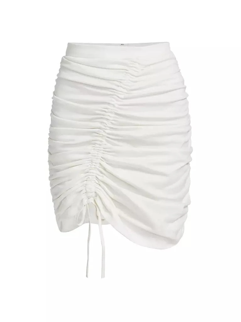商品AMUR|Kit Ruched Cotton Skirt,价格¥805,第1张图片