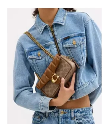 商品【商品预售7天】 Coach|Coach 女士斜挎包 CY816B4N4 棕色,价格¥2906,第5张图片详细描述