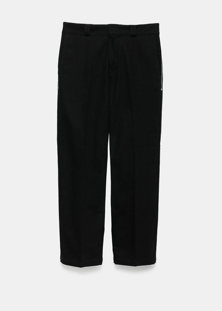 商品Loewe|Loewe Black Drill Cotton Pants,价格¥2522,第5张图片详细描述