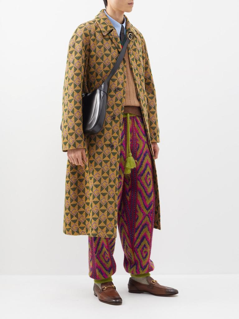 商品Gucci|G-Rhombi wool coat,价格¥20851,第4张图片详细描述