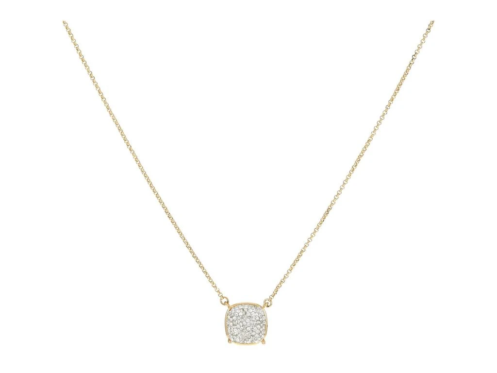 商品Kate Spade|Clay Pave Small Square Pendant,价格¥209,第1张图片