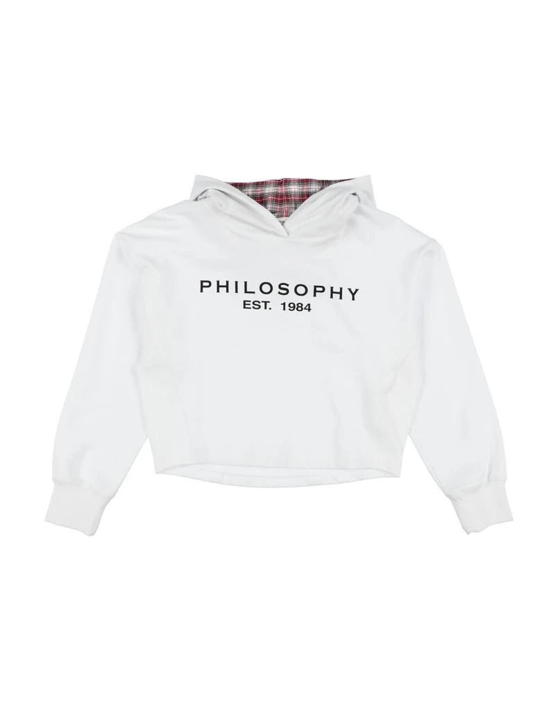 商品PHILOSOPHY di LORENZO SERAFINI|Hooded sweatshirt,价格¥450,第1张图片