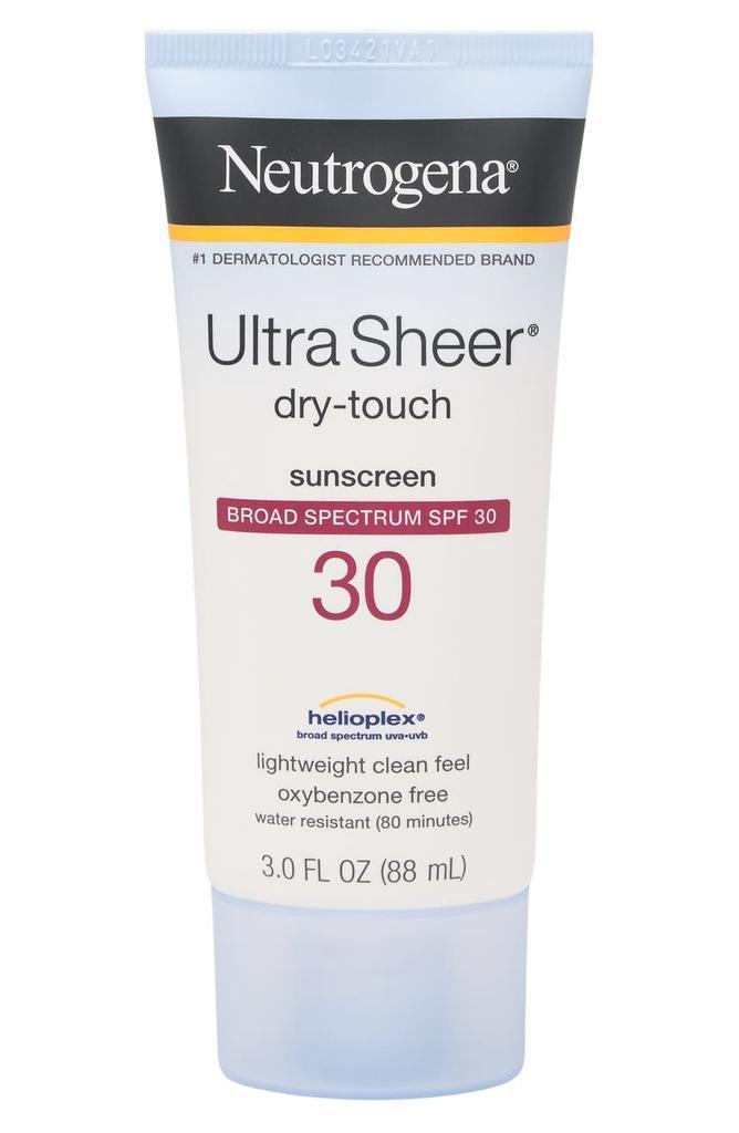 商品Neutrogena|JOHNSON AND JOHNSON Ultra Sheer® Dry-Touch Sunscreen Broad Spectrum SPF 30,价格¥82,第1张图片