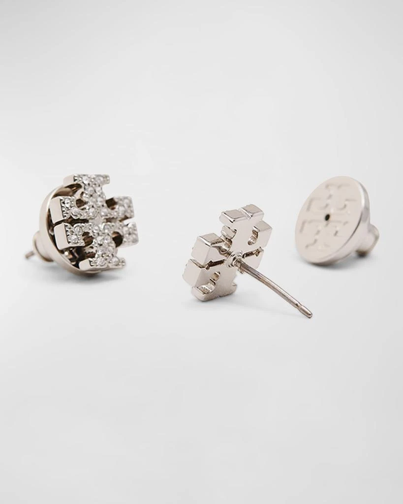 商品Tory Burch|Miller Pave Stud Earring,价格¥812,第3张图片详细描述