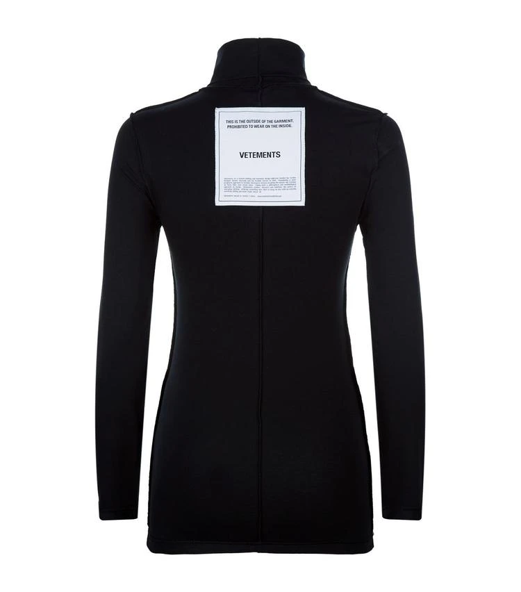 商品Vetements|Inside Out Roll Neck Top,价格¥1334,第2张图片详细描述