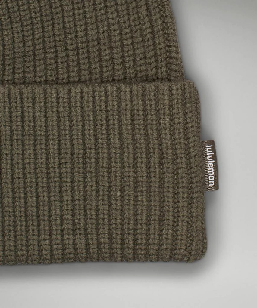 Ribbed Merino Wool-Blend Knit Beanie 商品
