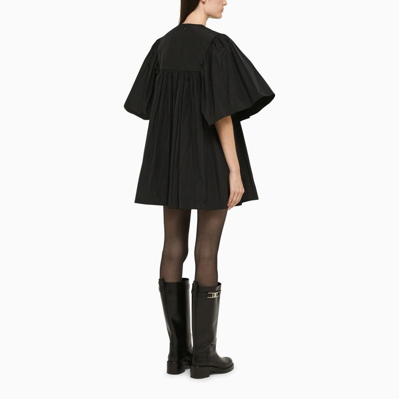 Short black taffeta dress商品第4张图片规格展示