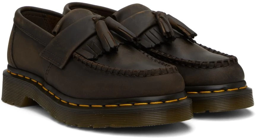 商品Dr. Martens|Brown Adrian Loafers,价格¥849,第4张图片详细描述