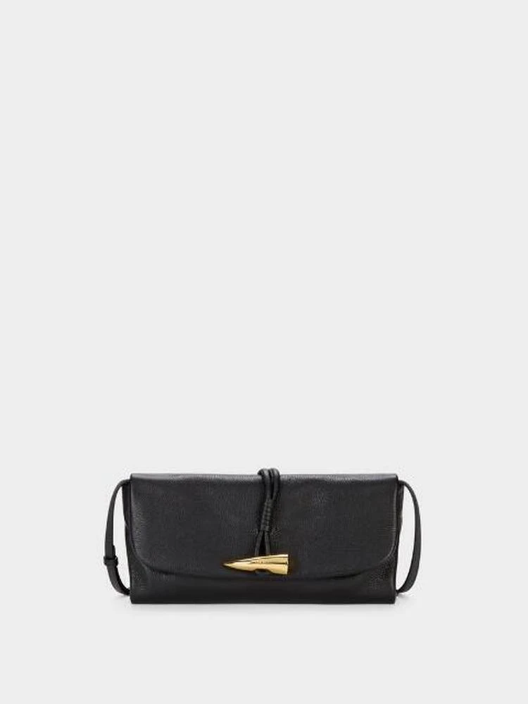 商品DKNY|Cindy Flap Clutch With Metal Horn Detail,价格¥1131,第1张图片