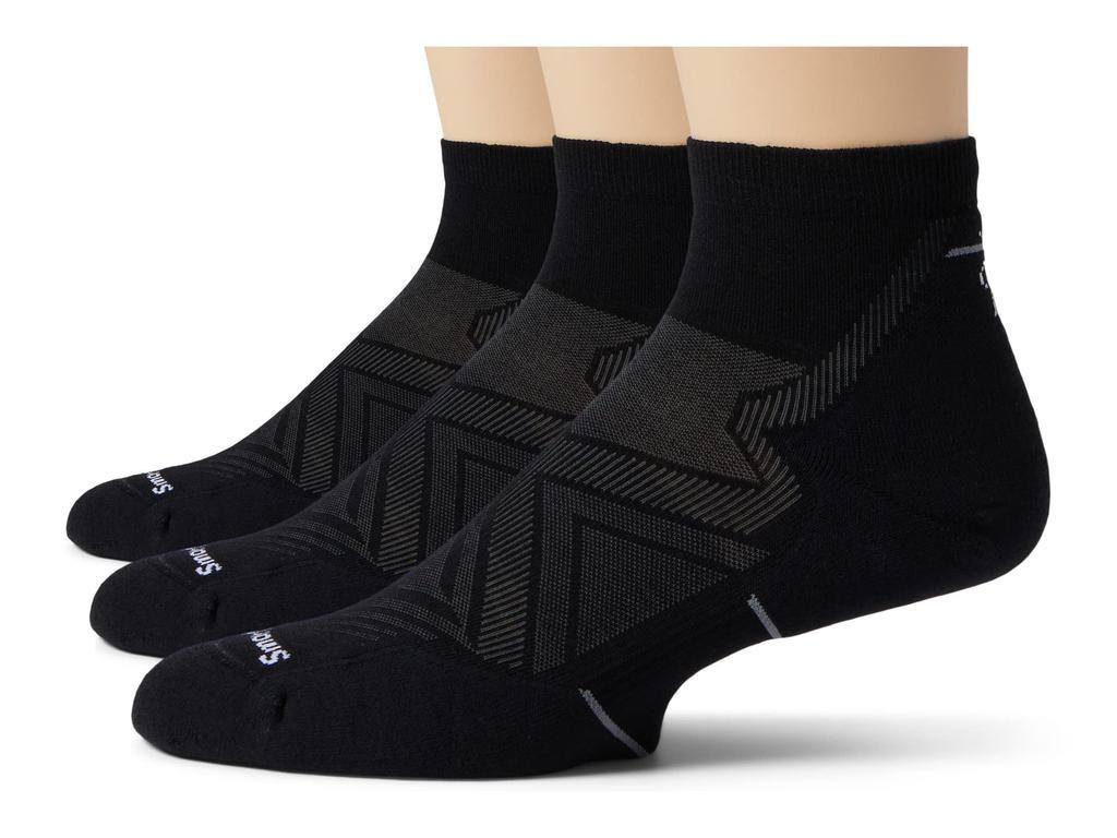 商品SmartWool|Run Targeted Cushion Ankle Socks 3-Pack,价格¥396,第1张图片