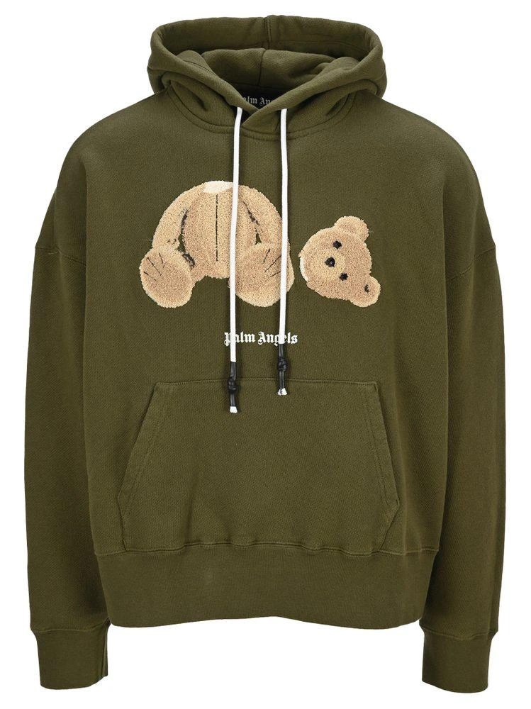 商品Palm Angels|Palm Angels Ice Bear Print Hoodie,价格¥3277,第1张图片