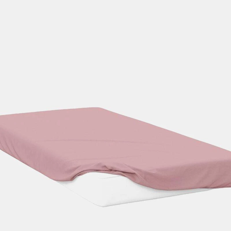 商品Belledorm|Belledorm 400 Thread Count Egyptian Cotton Fitted Sheet (Blush) (Full) (Full) (UK Double) FULL,价格¥406,第1张图片