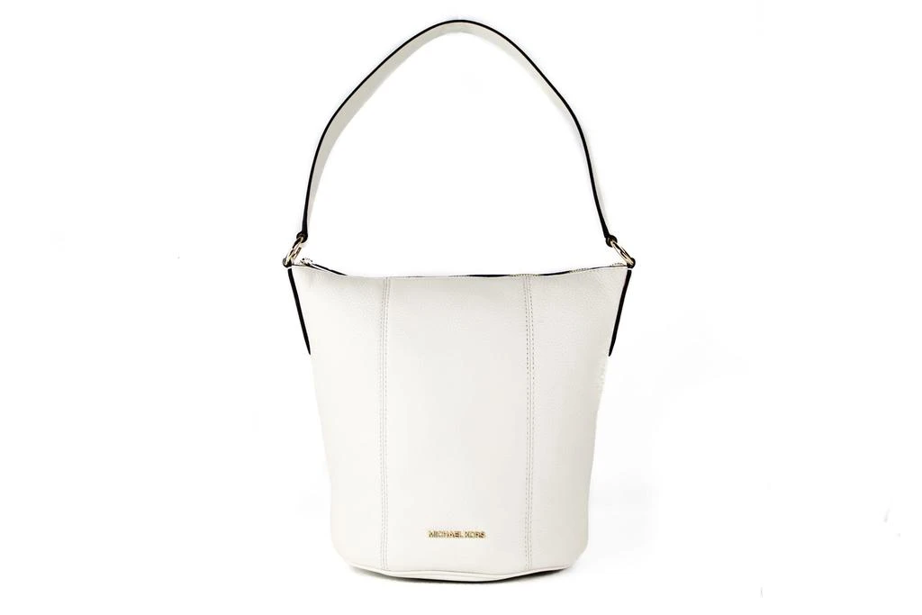 商品Michael Kors|Michael Kors Brooke Medium Pebbled Leather Bucket Messenger Crossbody Handbag,价格¥2143,第1张图片