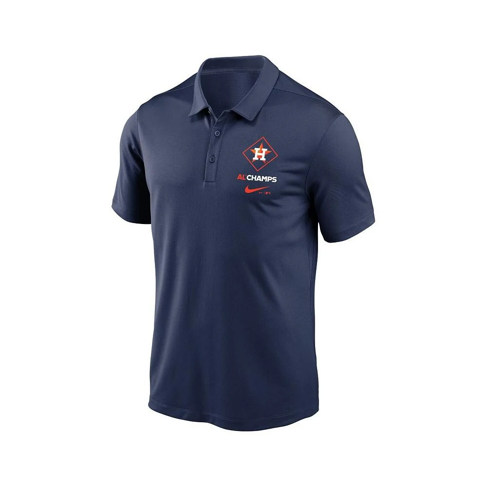 商品NIKE|Men's Navy Houston Astros 2022 American League Champions Performance Polo Shirt,价格¥458,第3张图片详细描述