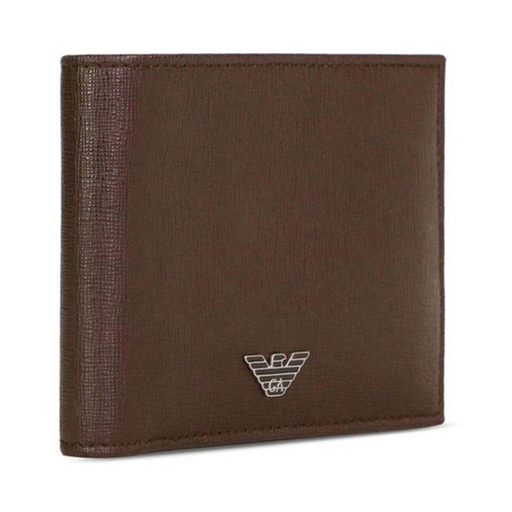 EMPORIO ARMANI 棕色男士短款钱夹 YEM176-YA24E-80005 商品