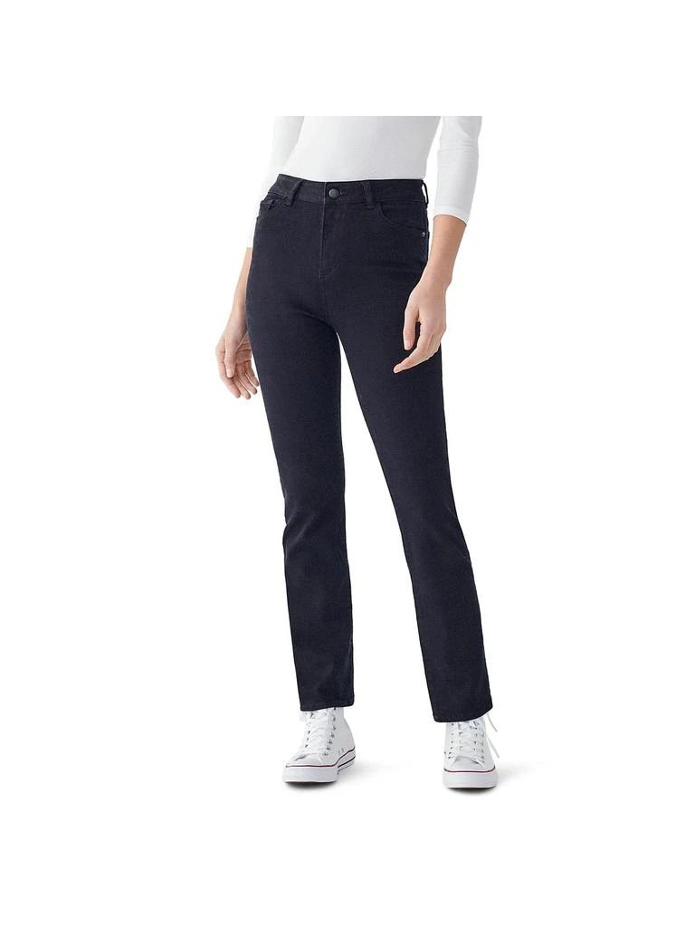 商品DL1961|Womens High Rise Instaculpt Straight Leg Jeans,价格¥366,第1张图片