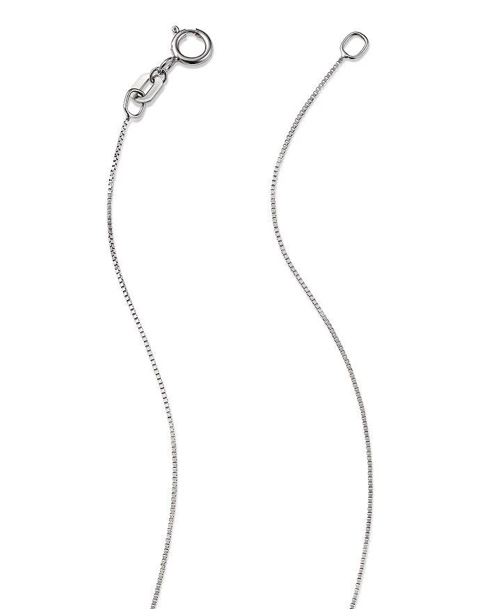 商品Bloomingdale's Fine Collection|Box Link Chain Necklace in 14K White Gold - Exclusive,价格¥2542,第4张图片详细描述