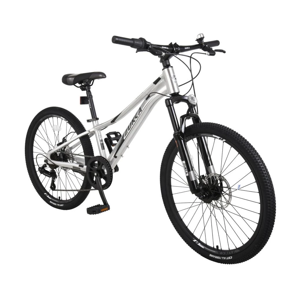 商品Simplie Fun|Mountain Bike for Girls and Boys Mountain 24 inch shimano 7-Speed bike,价格¥3850,第1张图片