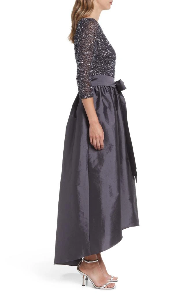 商品Pisarro Nights|Beaded Bodice Taffeta A-Line Gown,价格¥414,第3张图片详细描述