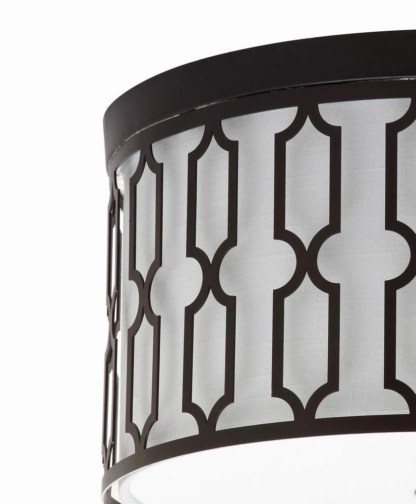 Link 3-Light 16.75" Metal LED Flush Mount 商品
