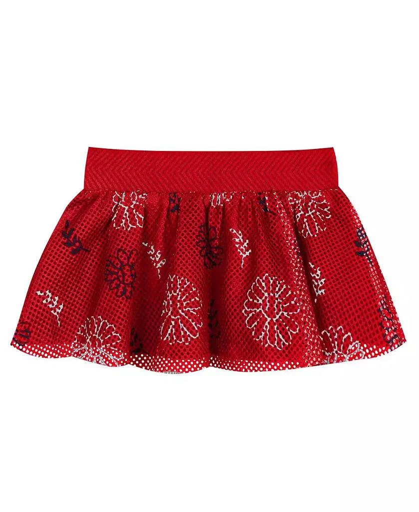 商品Outerstuff|Baby Boys and Girls 3-Piece White Los Angeles Angels Sweet Catcher Headband Skirt Set,价格¥280,第4张图片详细描述