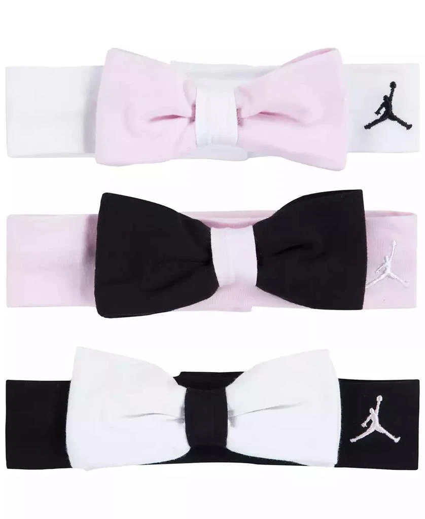 商品Jordan|Baby Girls Stretch Headbands, Pack of 3,价格¥102,第1张图片