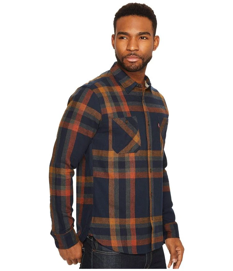 商品Levi's|Abbotts Long Sleeve Flannel Shirt,价格¥360,第4张图片详细描述