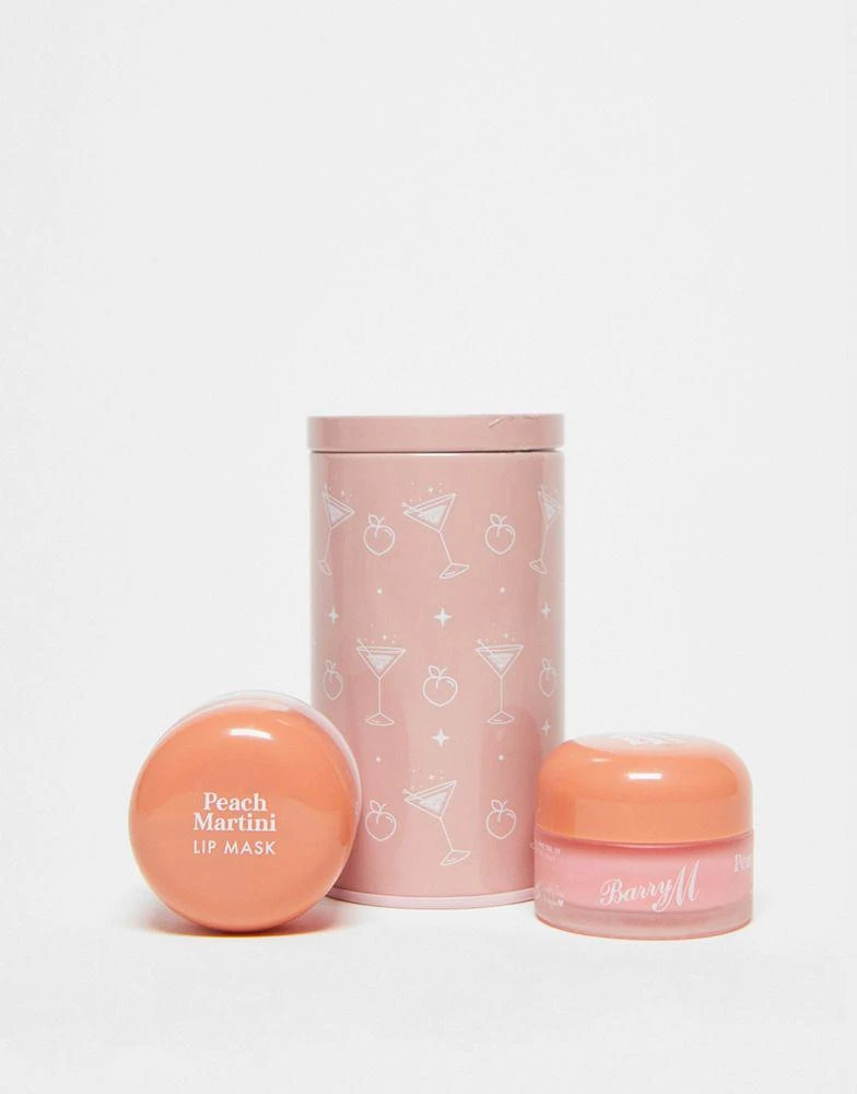 商品Barry M|Barry M Lip Care Duo in Tin - Peach Martini,价格¥97,第1张图片