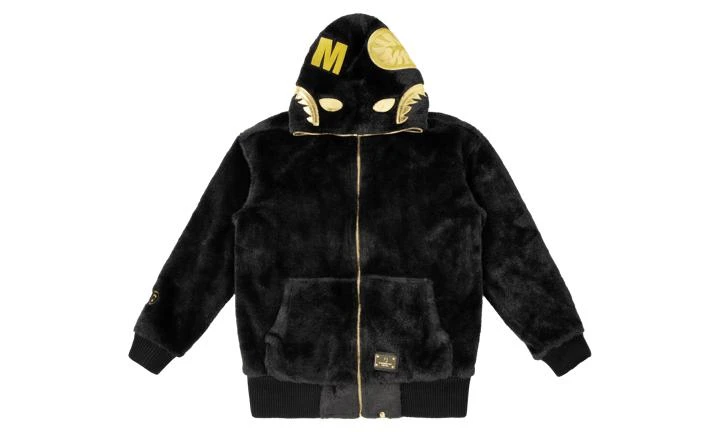 商品Bape|Bape Fur Shark Hoodie Jacket M,价格¥26603,第1张图片