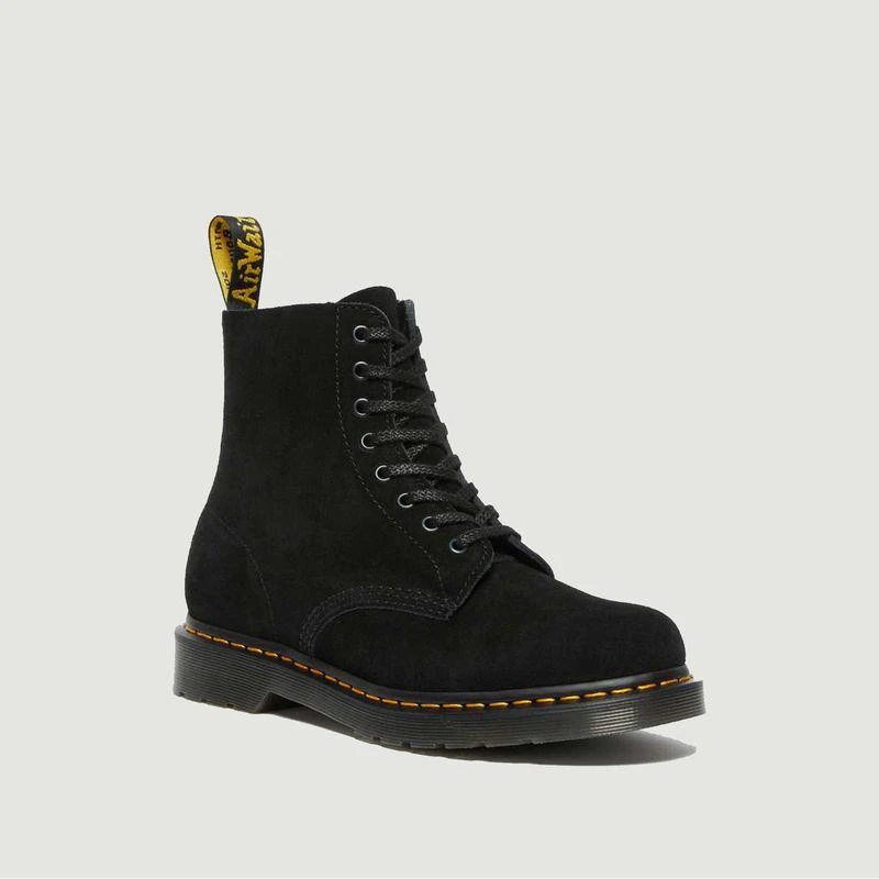 商品Dr. Martens|Suede lace-up boots 1460 Pascal Black DR. MARTENS,价格¥1252,第2张图片详细描述