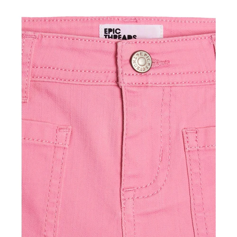 商品Epic Threads|Little Girls Denim Shorts, Created For Macy's,价格¥55,第3张图片详细描述