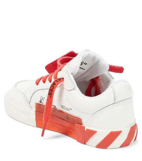 商品Off-White|Low Vulcanized皮革运动鞋,价格¥1630,第2张图片详细描述
