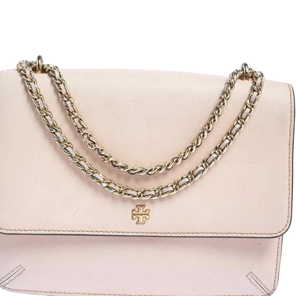 商品[二手商品] Tory Burch|Tory Burch Pink Saffiano Leather Robinson Shoulder Bag,价格¥1220,第5张图片详细描述