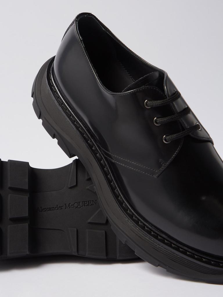 商品Alexander McQueen|Leather derby shoes,价格¥5206,第4张图片详细描述