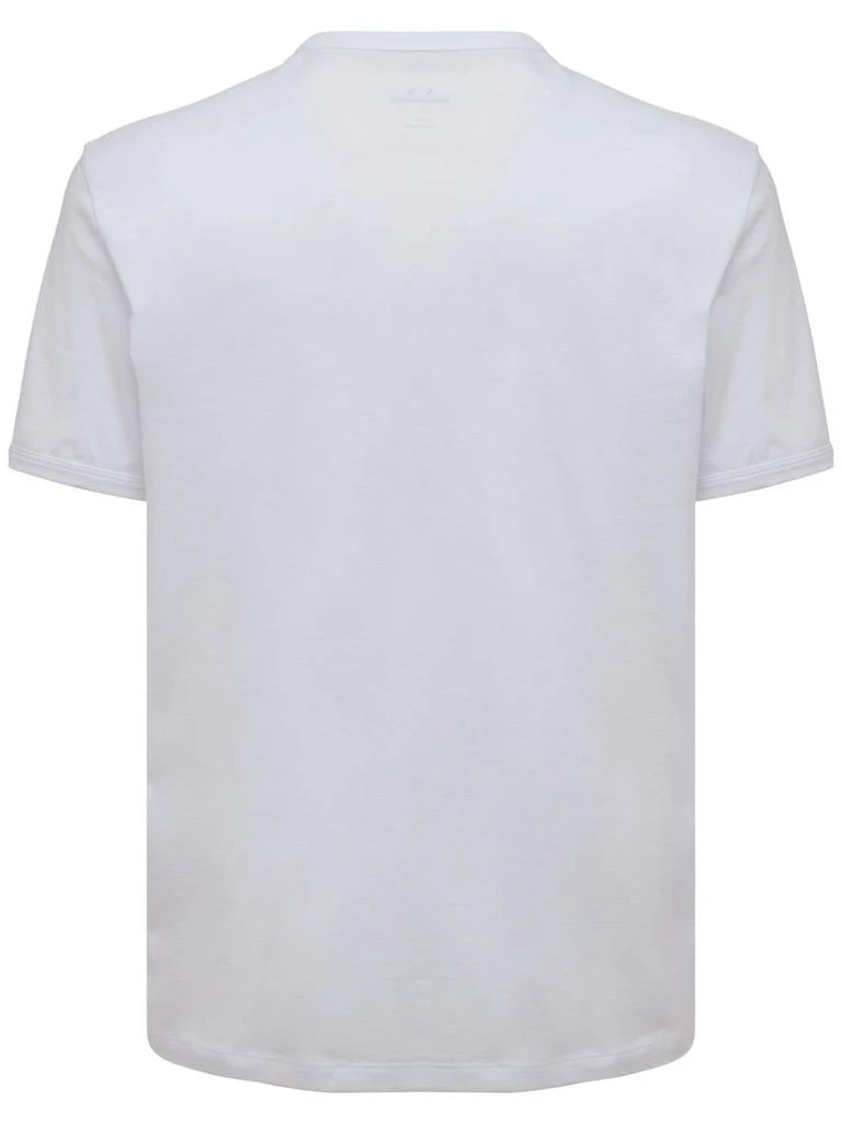 商品Armani Exchange|Logo Print Cotton T-shirt,价格¥225,第4张图片详细描述
