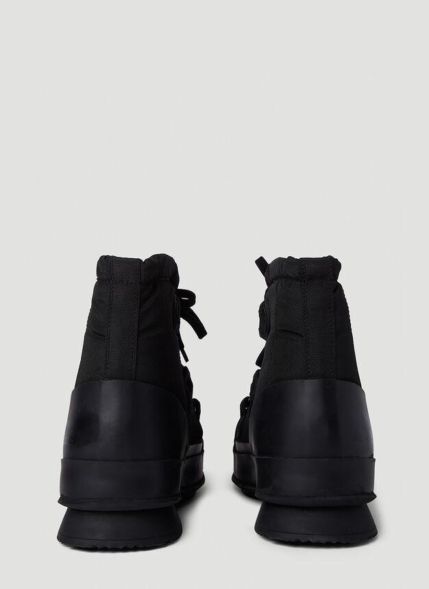 商品Acne Studios|Lace Up Boots in Black,价格¥3684,第6张图片详细描述