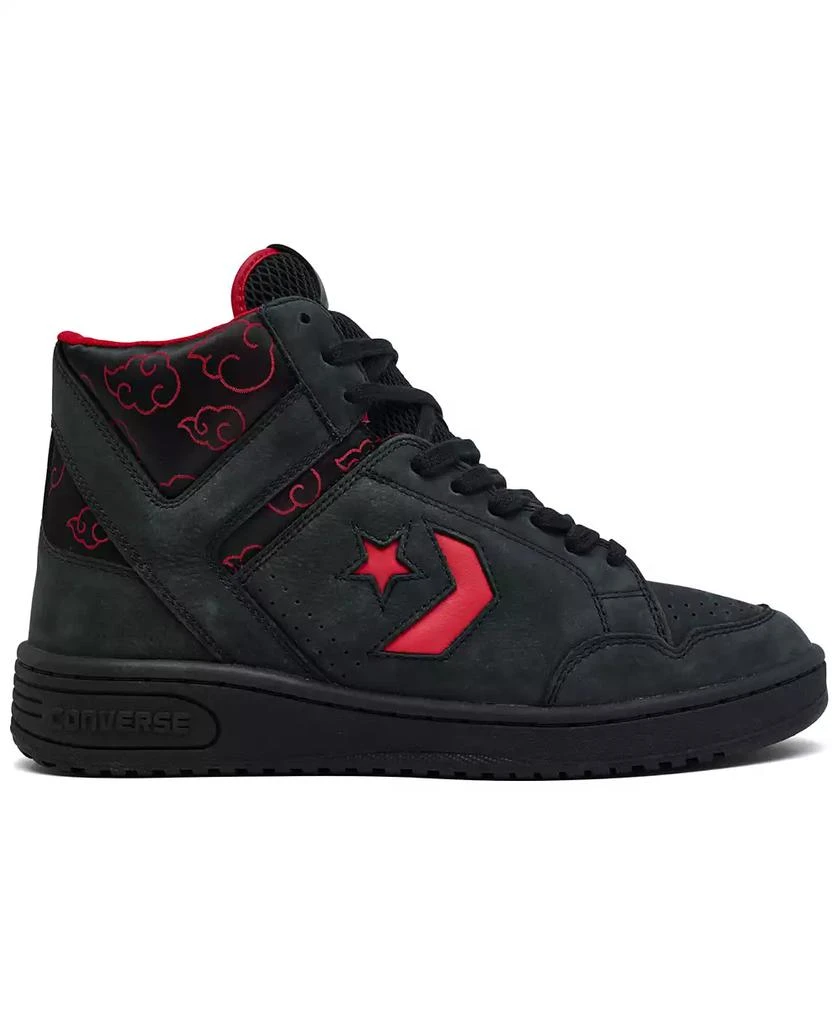 商品Converse|x Naruto Shippuden Men's Itachi Weapon High Casual Sneakers from Finish Line,价格¥732,第2张图片详细描述