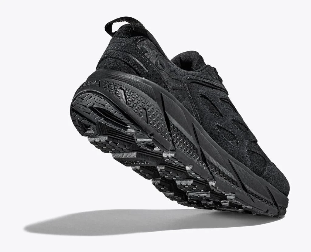 商品Hoka One One|Clifton L Suede 1122571-BBLC Men's US 5 Black Running Shoes TF2011,价格¥1063,第5张图片详细描述