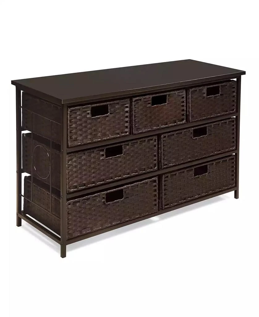 商品Badger Basket|August Collection Wide Seven Basket Storage Unit,价格¥1503,第1张图片