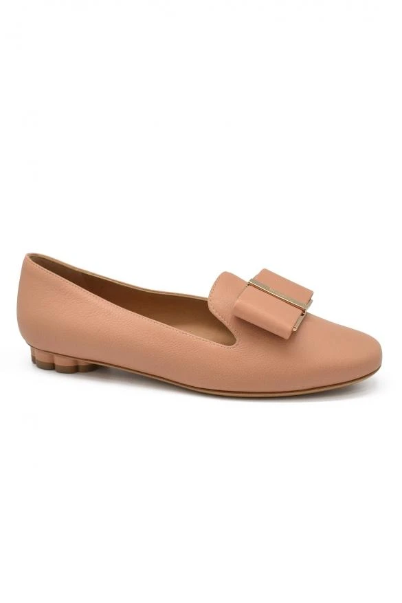 商品Salvatore Ferragamo|Luxury shoes for women salvatore ferragamo slippers flower heel nude,价格¥2966,第3张图片详细描述